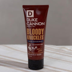 Duke Cannon Bloody Knuckles, tubo de viaje de 3 onzas para cuidado móvil.