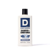 Duke Cannon Midnight Swim 2-en-1: frasco frontal, limpieza rápida para días ocupados.