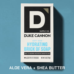Duke Cannon Jabon ladrillo aroma a sándalo y té negro para sensación revitalizante