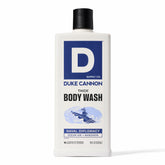 Duke Cannon Naval Diplomacy: botella de gel de ducha, aroma vigorizante para empezar el día.