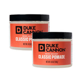 Duke Cannon News Anchor Pomade tin 2-pack for a camera-ready, flexible hold.