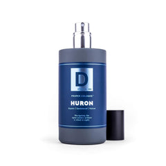 Huron's neroli and natural oils highlight premium fragrance ingredients.