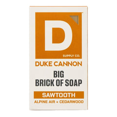 Duke Cannon Sawtooth: barra grande para piel limpia y revitalizada.