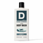 Duke Cannon Seawolf, botella de 18 oz para una limpieza duradera.