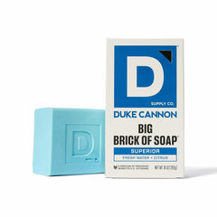 Duke Cannon Superior bar with clean water and neroli scent