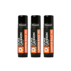 Duke Cannon Tactical Lip Balm 140-degree blood orange mint tin for outdoor lip protection