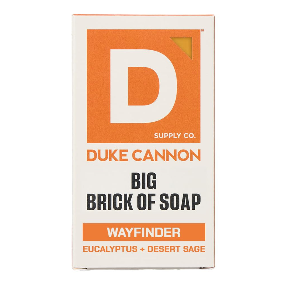 Jabón Duke Cannon Wayfinder de 10 onzas para limpieza diaria eficiente.
