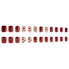 Uñas acrílicas reutilizables con adhesivo gel para quitar y volver a usar.