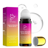 Dumie Cyperus Rotundus serum roll-on bottle shows fast-absorbing post-removal care.