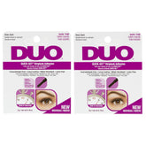 DUO Quick-Set eyelash glue dark tone bottle for precise lash application and long wear