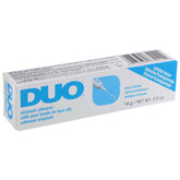 DUO Strip Eyelash Adhesive Clear bottle and wand for secure, invisible lash hold