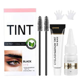 Duoffanny kit coloración pestanas y cejas, aspecto natural y duradero.