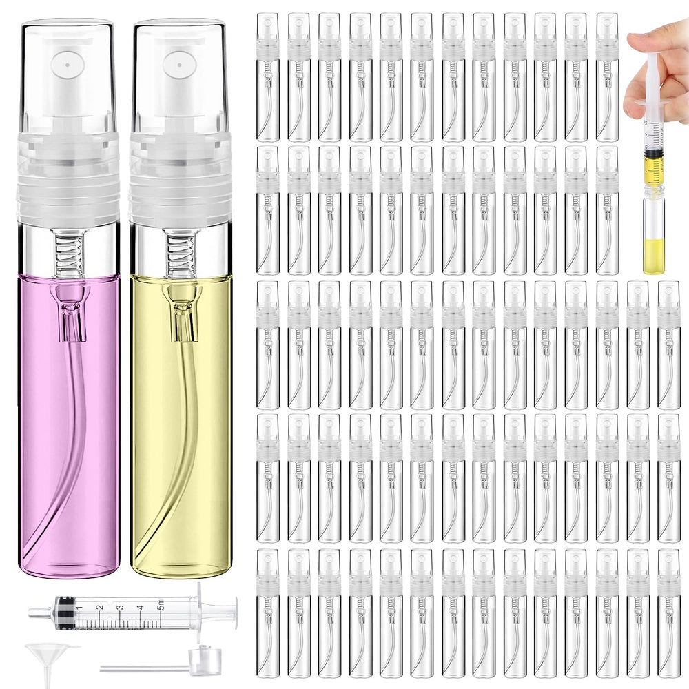 DupakSYS 60-pack 5ml mini spray bottles for easy sample storage on the go