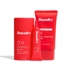 Duradry Clear Sky antiperspirant stick for daily odor and sweat control.