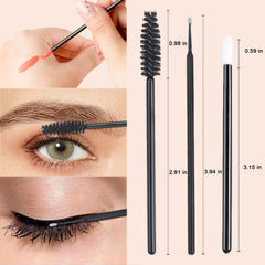 DWNDN mascara wands set ideal for clean, clump-free eyelash coating.