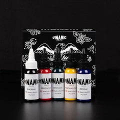 Dynamic Color Co black 1oz bottle ready for bold outlines at any size.