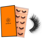 DYSILK Cat Eye Lashes fluffy 6D pair for natural lift and drama