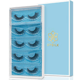 DYSILK wispy 5-pairs lashes blend naturally for daily wear
