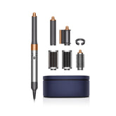 Dyson Airwrap Complete Long with attachments shown for versatile styling and smoothing.