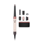 Dyson Airwrap i.d. applying a personalized curl routine tailored by the app for targeted styling