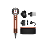Dyson Supersonic Nural front view for safe, stylish drying.