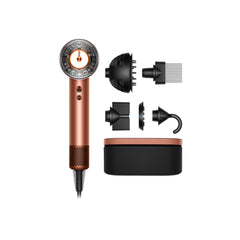 Dyson Supersonic Nural front view for safe, stylish drying.