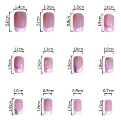 DZPGUONIZ jelly glue stickers provide quick, secure nail adhesion.