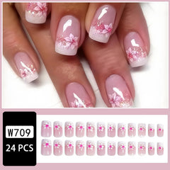 DZPGUONIZ jelly glue stickers for secure, quick nail applications.