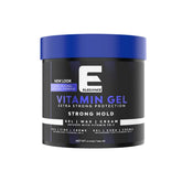 Gel de Vitamina Pro-VB-5 de E Elegance, botella con protección y nutrición capilar