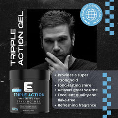 Moon Fragrance muestra agarre fuerte y estilo definido en cabello.