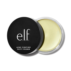 e.l.f. Acne Fighting Putty Primer, botella con textura suave, prepara la piel y minimiza poros