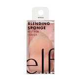 e.l.f. Blending Sponge used for flawless base application on skin.