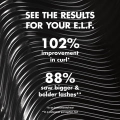 e.l.f. Incredi-Curl Máscara resistente a manchas para uso diario.