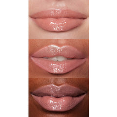 Lip Lacquer worn alone or layered over lipstick for added depth and shine.