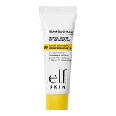 e.l.f. Suntouchable Whoa Glow SPF 30 mini, empaque compacto para viaje y protección diaria.