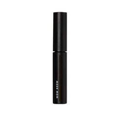 e.l.f. Wow Brow Gel Brunette applied-brow shows voluminous, natural fill with fibers.