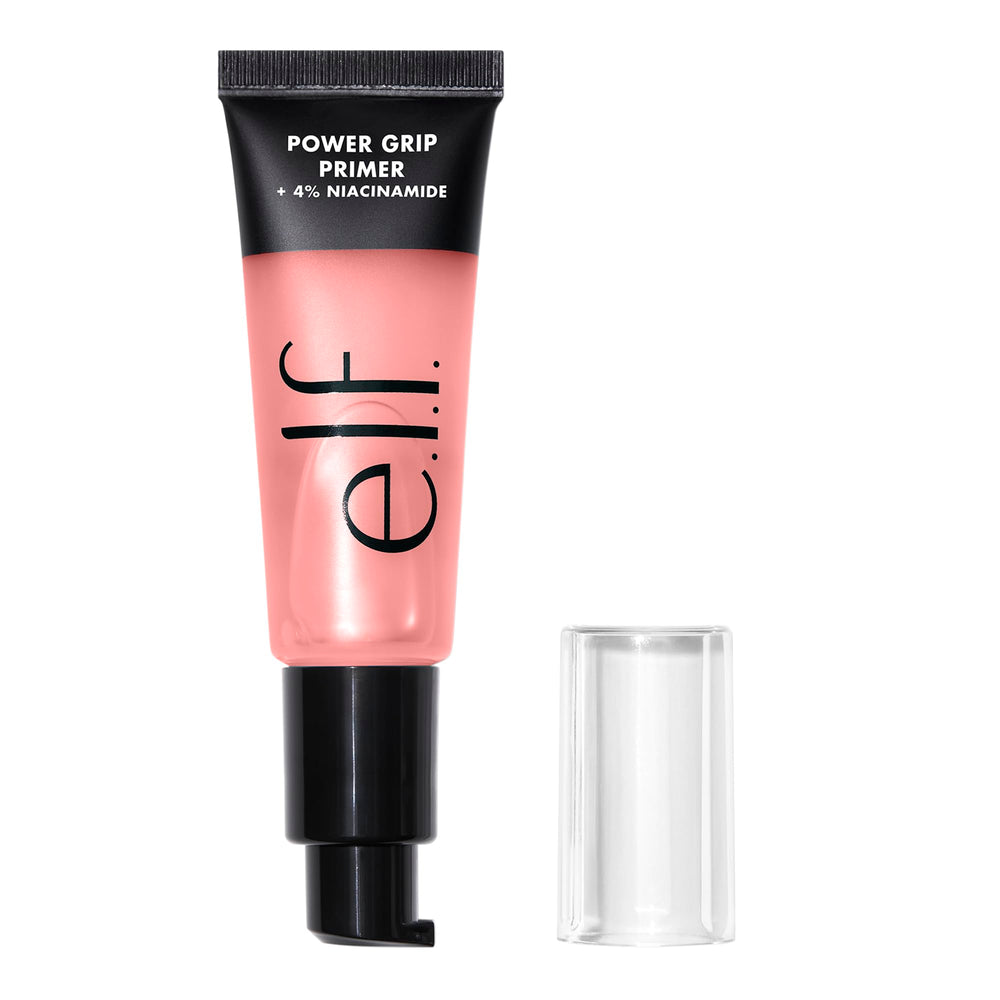 Power Grip Primer con Niacinamida muestra textura gel transparente lista para prepara la piel