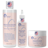 e70 Rosacea Solve face wash bottle for gentle cleansing that preserves moisture