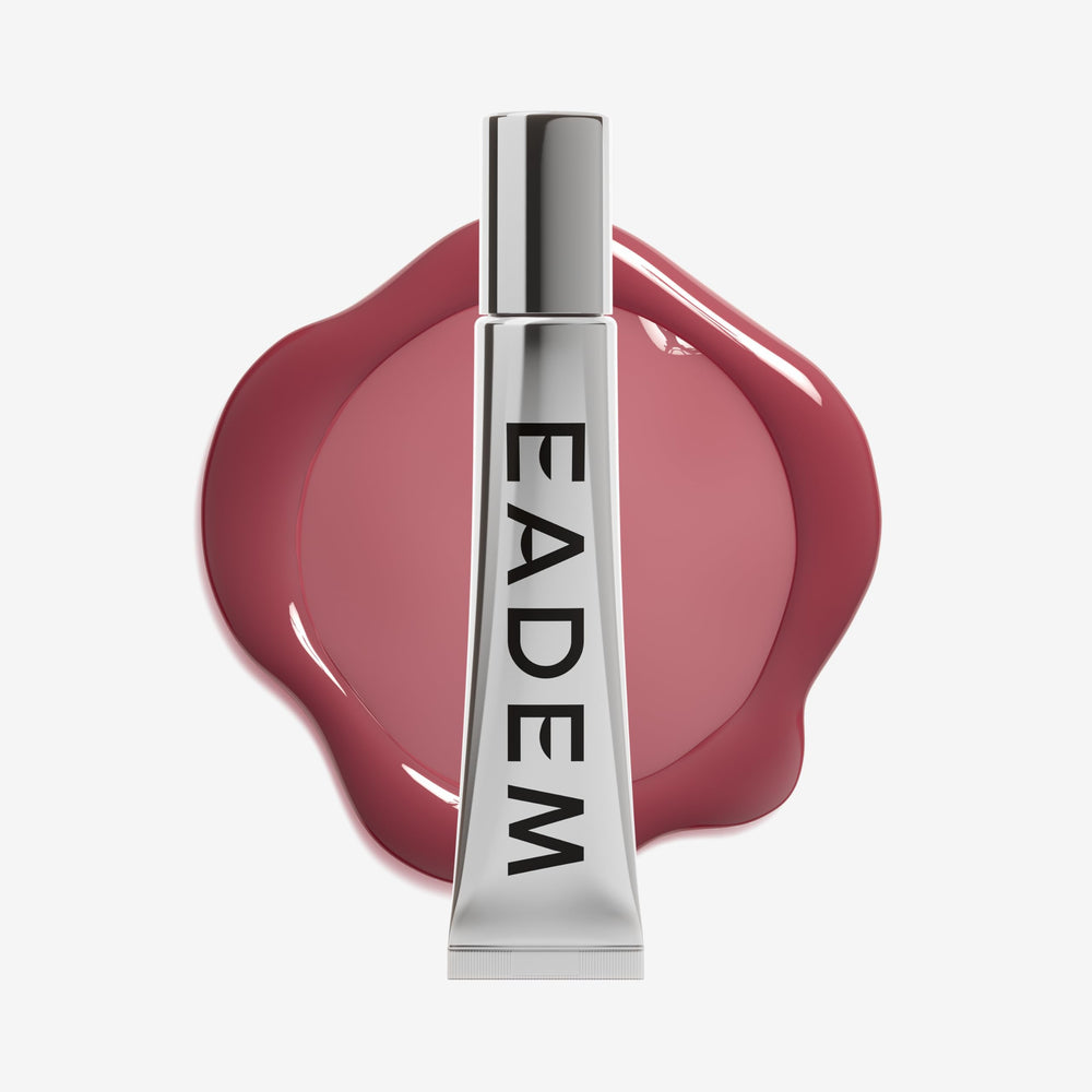EADEM Le Chouchou lip balm tube close-up showing luxurious nourishment for dry lips.
