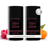 Each & Every raspberry-mandarin deodorant packaging highlights aluminum-free formula for all-day freshness.