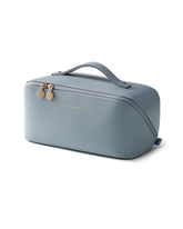 EACHY Travel Makeup Bag with open-flat design for easy access to cosmetics