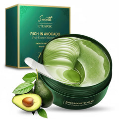 Eakroo avocado under-eye patches in a jar close-up for deep hydration
