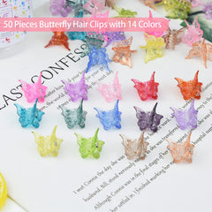 EAONE Butterfly Clip opened width 30mm for easy mini updos.