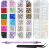 EARLMONI nail gems collection for versatile nail art and crafts.