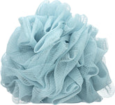Earth Therapeutics Hydro Body Sponge with hand strap in blue for easy shower grip.