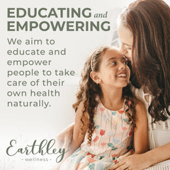 Close-up of Earthley Magnesium Lotion label highlights clean, natural ingredients.
