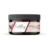 Earthley Wellness Magnesium Lotion bottle pour for a simple nightly relaxation routine