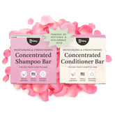 The Earthling Co. moisturizing peptide shampoo bar bottle shows a nourishing formula.