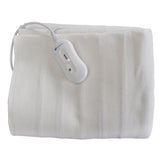 EarthLite Bodyworker's Choice warmer on a massage table provides cozy warmth for clients.