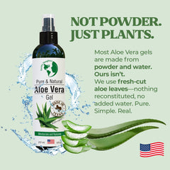 Earth's Daughter gel aloe vera, cuidado facial suave y no graso